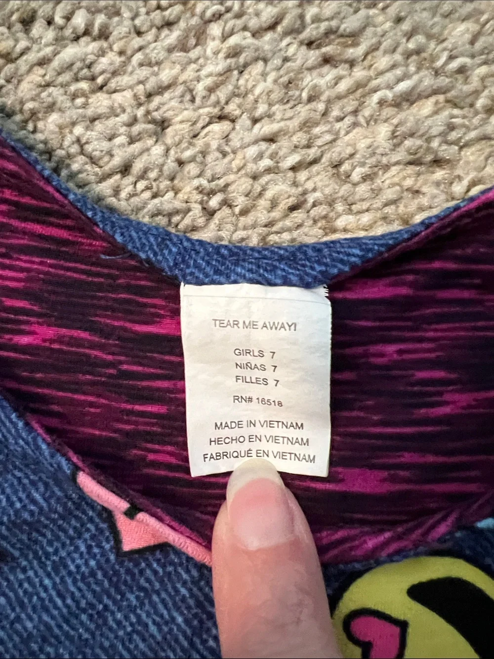 Girl’s Reversible Dress